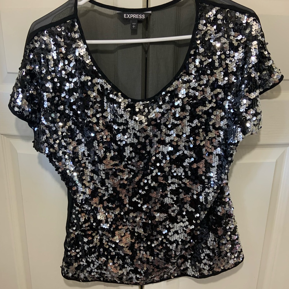 Sequin shirt